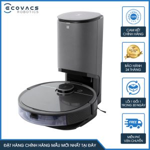 Ecovacs Deebot OZMO T8 Aivi Plus (T8 Aivi+) Đen - Nội Địa