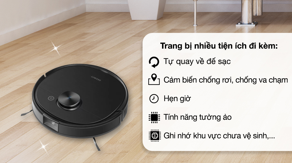 Ecovacs Deebot T9 Aivi nhiều tiện ích